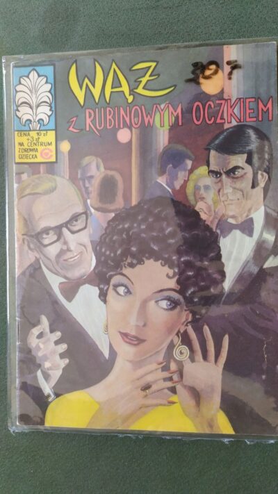 KAPITAN ŻBIK WĄŻ Z RUBINOWYM OCZKIEM