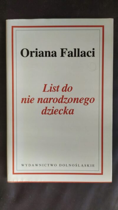 List do nie narodzonego dziecka