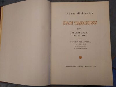 PAN TADEUSZ