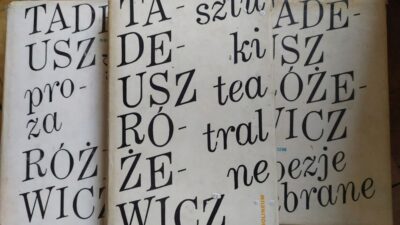 PROZA SZTUKI TEATRALNE POEZJE ZEBRANE