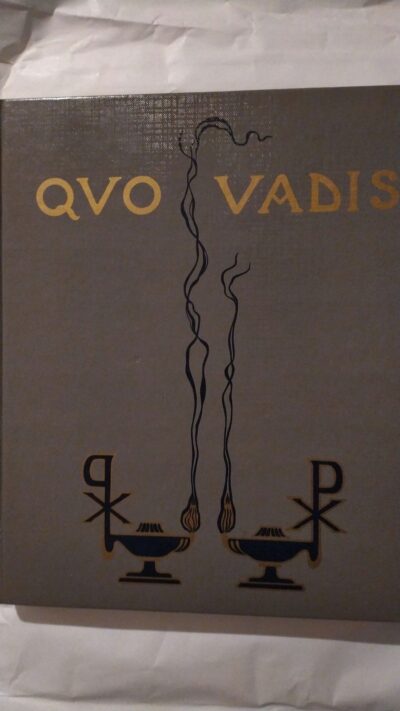Quo Vadis reprint z 1902