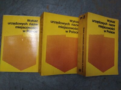 WYKAZ URZĘDOWYCH NAZW MIEJSCOWOŚCI W POLSCE