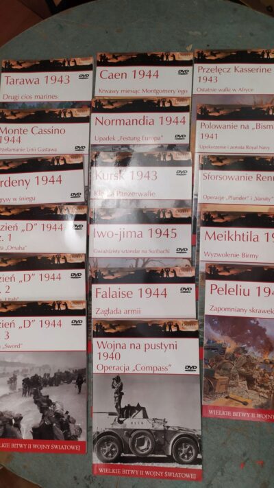 Wielkie bitwy II Wojny Światowej 47 tomów
