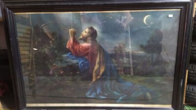 JEZUS W OGRÓJCU  OBRAZ